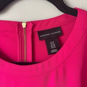 Adrienne Vittadini Pink Sheath Dress for Cocktail Nights